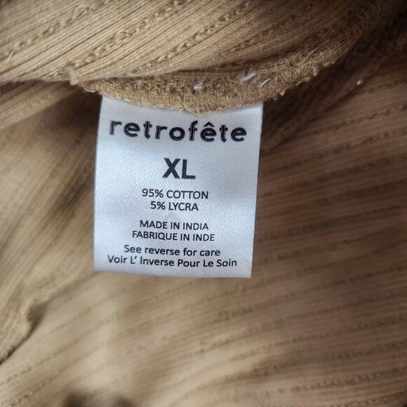 Retrofete Julien Sequin Knit Pant in Nude Size XL NWT - Picture 10 of 11